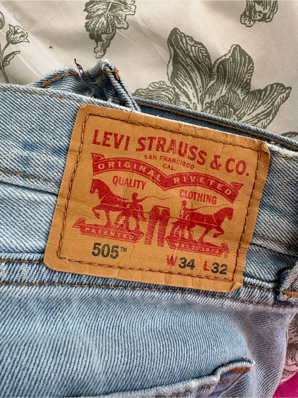Levi’s Light Blue Men's Straight Jeans
